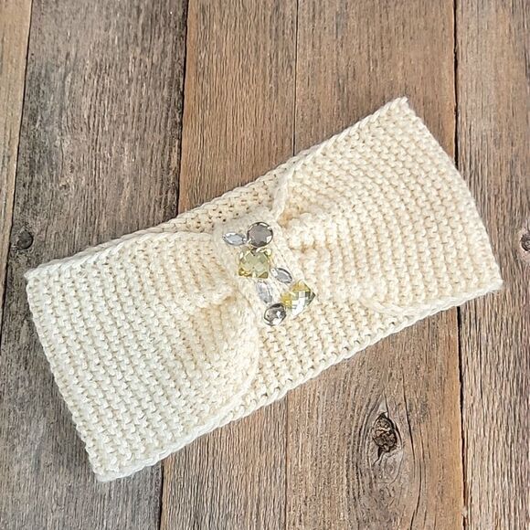 Betsey Johnson double knit head band /ear warmer One size - Picture 1 of 6